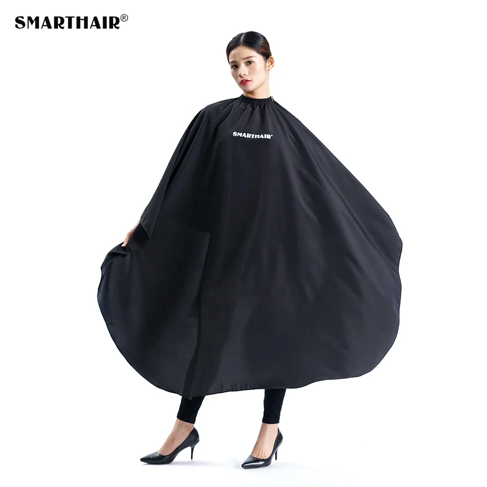 SMARTHAIR Customized Barber Cutting Haircut Styling Cape Button For Hairdressers Manufacturer