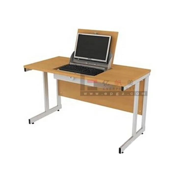 Factory Manufacture Metal Wood Writing Study Table Computer Desk
