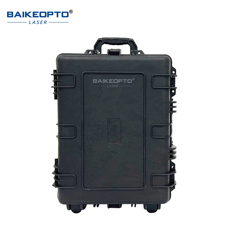 Мобильная машина для удаления ржавчины на колесах 100 Вт Лазерная Очистка металла/окиси/покраски