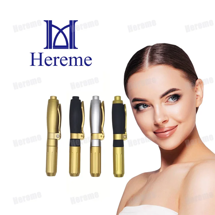 Heremefill Newest Hyaluronic Pen High Pressure 2 in 1 Hyaluronic Pen/Needle Free Very Cheap Hyaluronic Pen Supplier