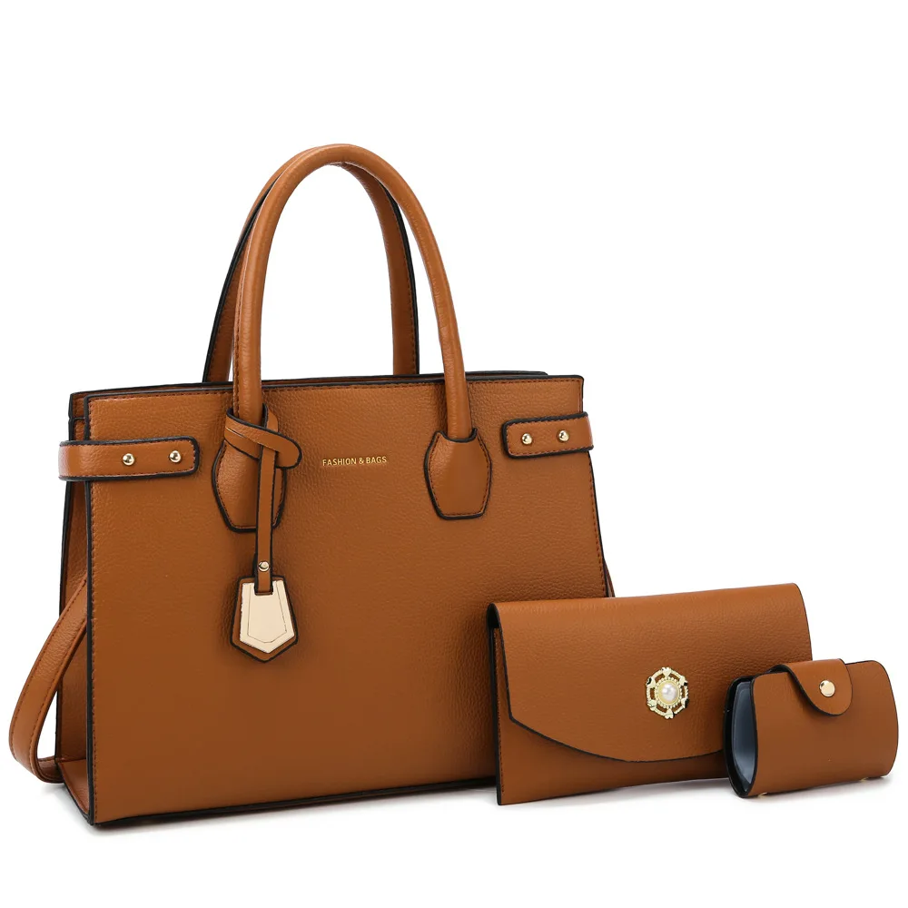 2023 new fashion ladies bags shoulder bag crossbody purse women hand bags 3 in 1 handbags set