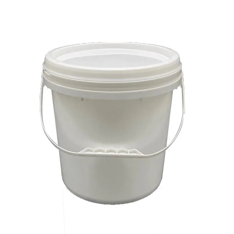 Free Sample 10 litre PP White Plastic Bucket Cheap Plastic Bucket Manufacturer for Wholesales