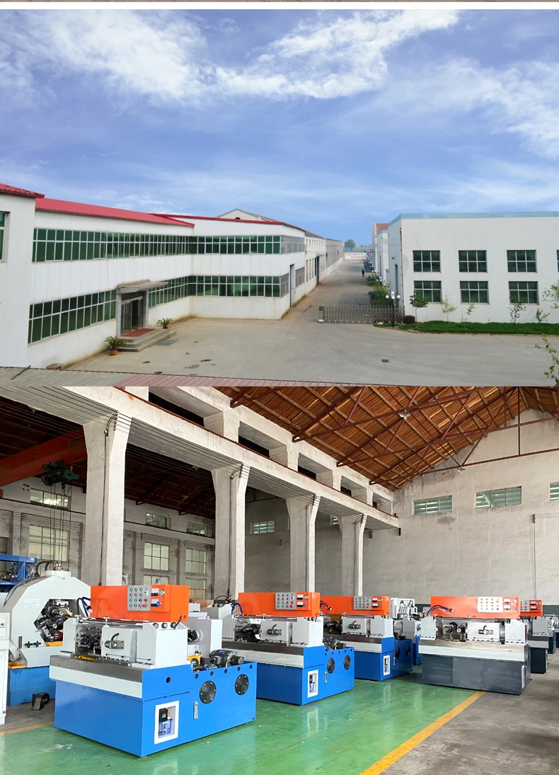 Automatic Z28-250 type two round dies thread rolling machine/spoke thread rolling machine