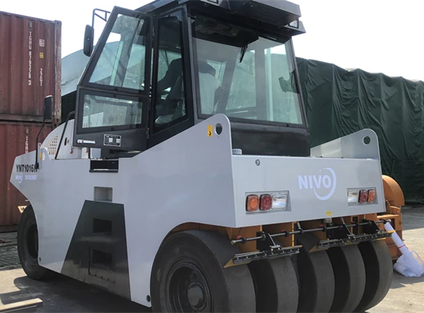 NIVO YNT1016H 10ton  pneumatic tyre road roller 16ton full hydraulic road roller compactor or asphalt paver parts AC optional