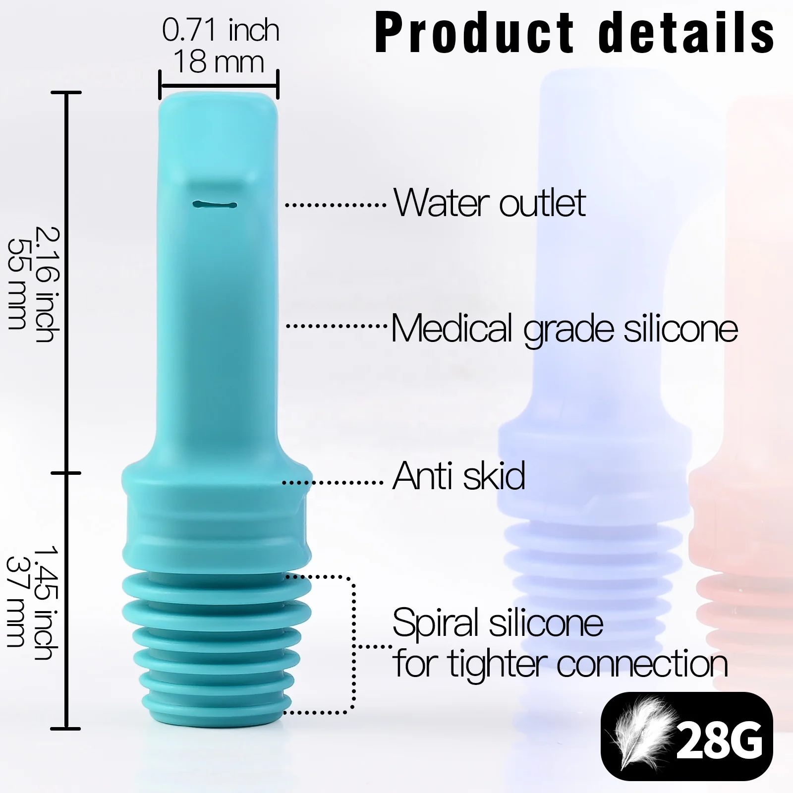 1PCS Pack OEM/ODM Wholesale Portable Travel Bidet Compatible with Every Bottle, Backpack Bidet Travel Bidet,Mini Size Easy Carry