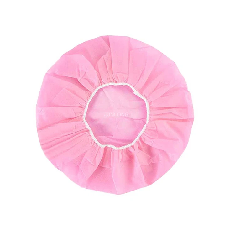 Junlong Handmade Microporous Bouffant Head Cover Hair Net Surgical Doctor Hat Disposable Surgical cap Round Cap Case of 1000pcs