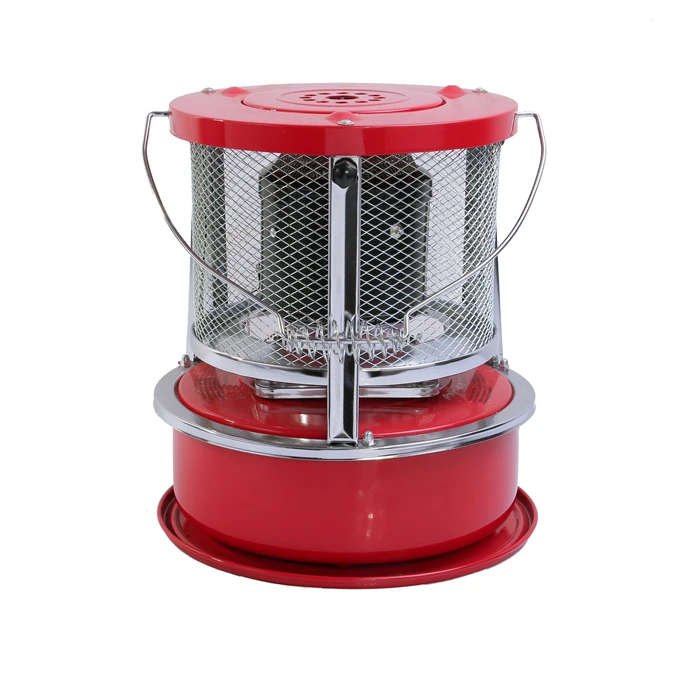 Kerosene Stove Heater Lightweight Portable Stainless Steel Oil Heater Glass Burner Kerosene Heater
