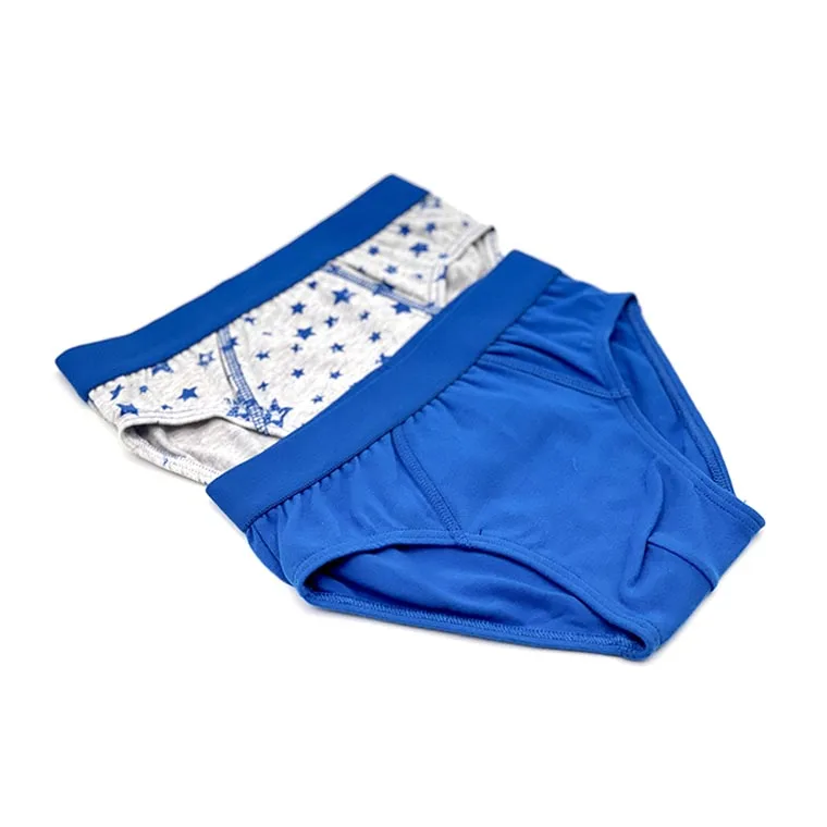 
Silk Cotton Student Briefs Childrens Underwea Panties Boy Shorts 