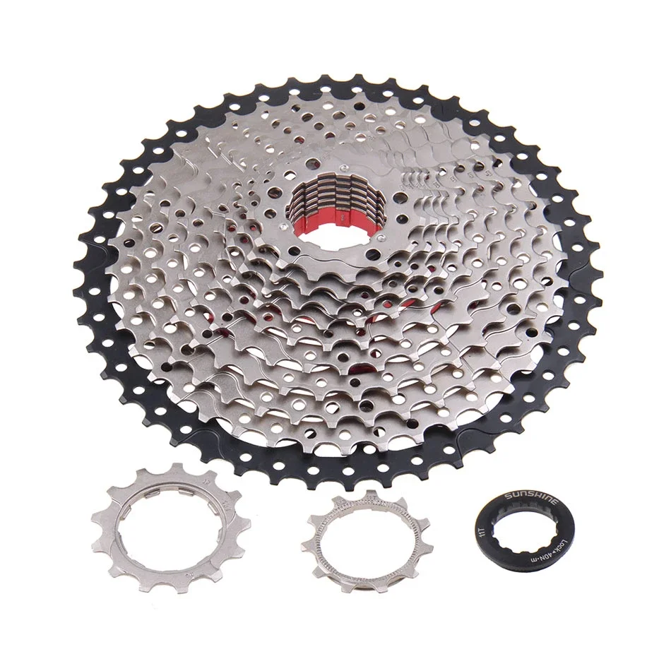 WUZEI 12 Speed Road Bike Freewheel 12S 11-32/34/46/50/52T MTB Bicycle Cassette Sprocket Aluminum alloy Free Wheel Bike Parts