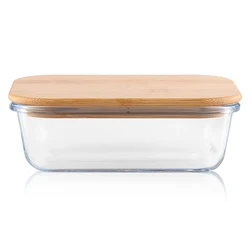glass heating lunch box food containers with lid