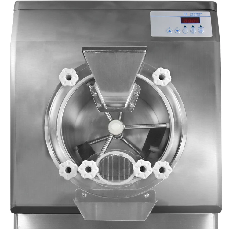 Commercial Continuous Italian Hard Ice Cream Machine Batch Freezer Gelato Ice Cream Machine For Sale