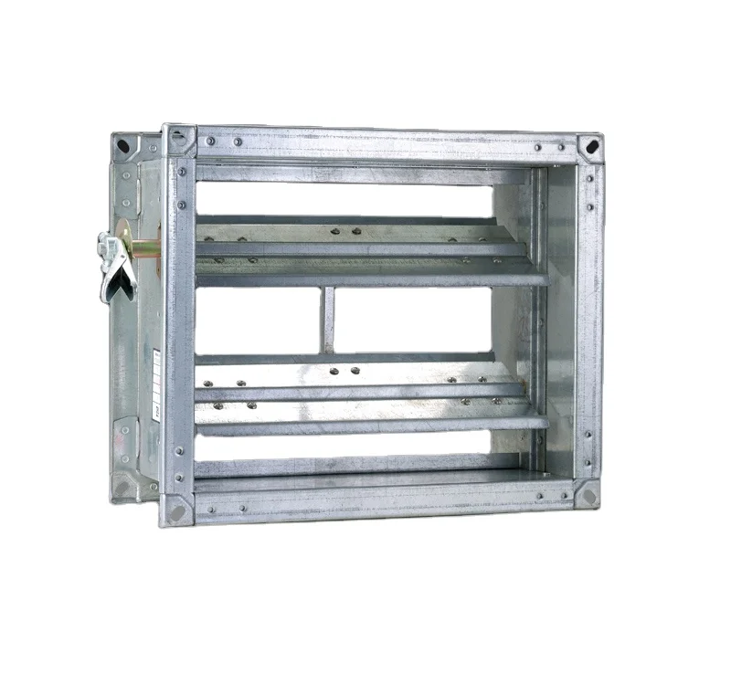 OEM Hvac rectangular / square volume control motorized damper for air conditioning
