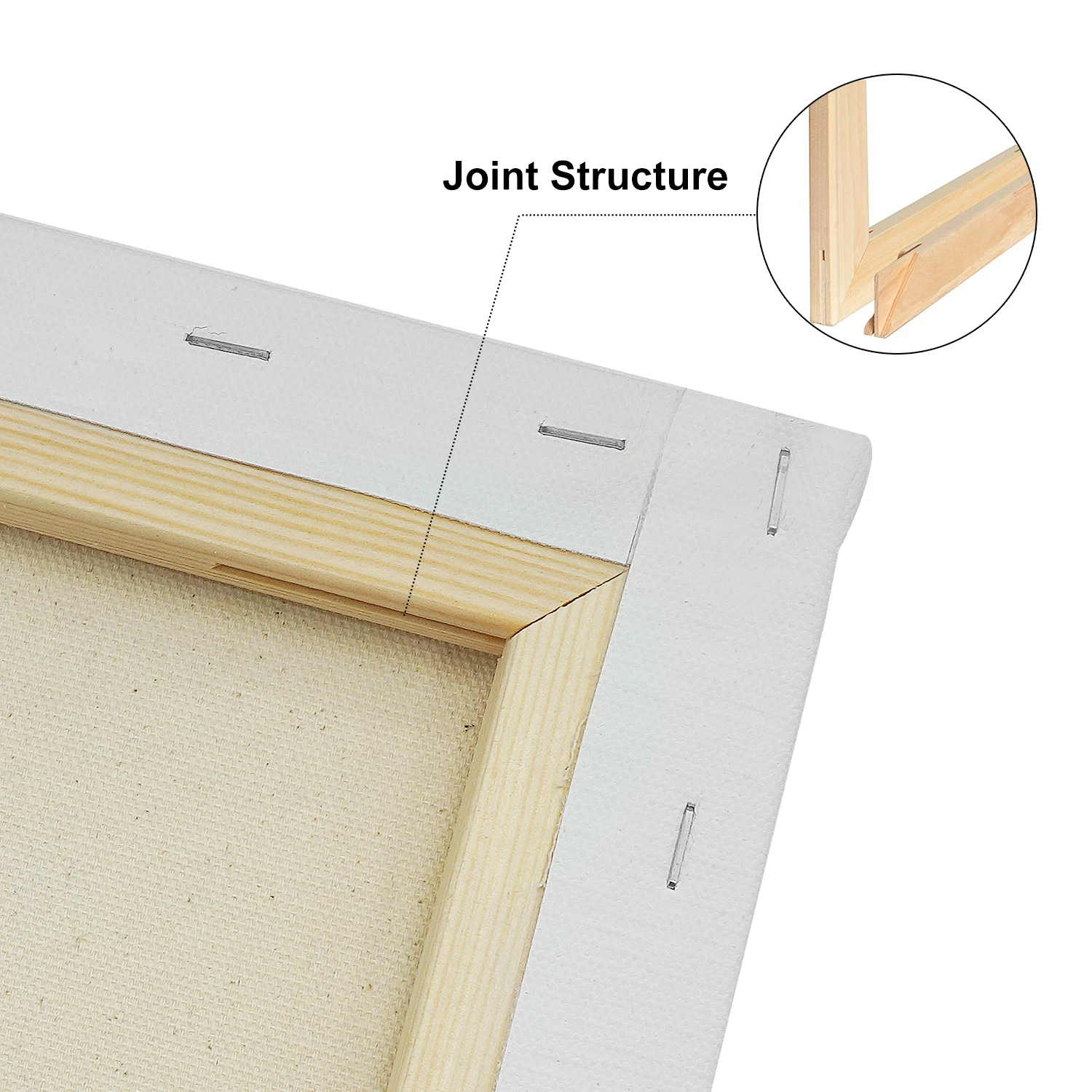 Phoenix Good Quality 380g Acid-free Oil Painting 8*10 Inch Custom Canvas Frame Blank