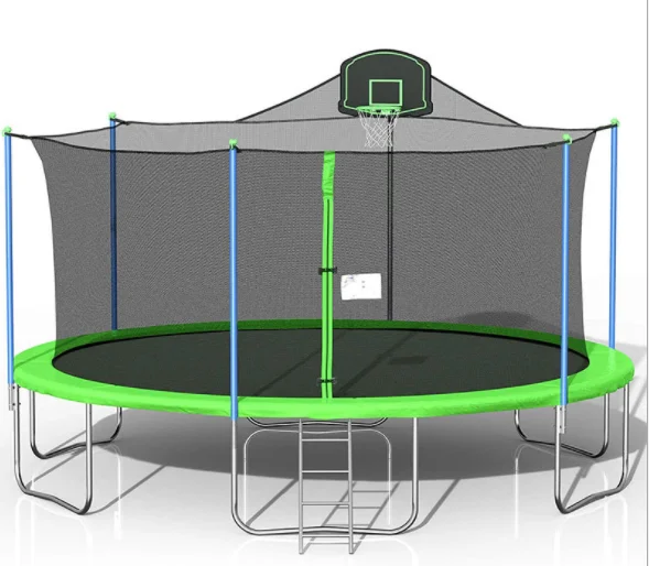 14 FT wholesale customized outdoor fitness entertainment  large trampoline