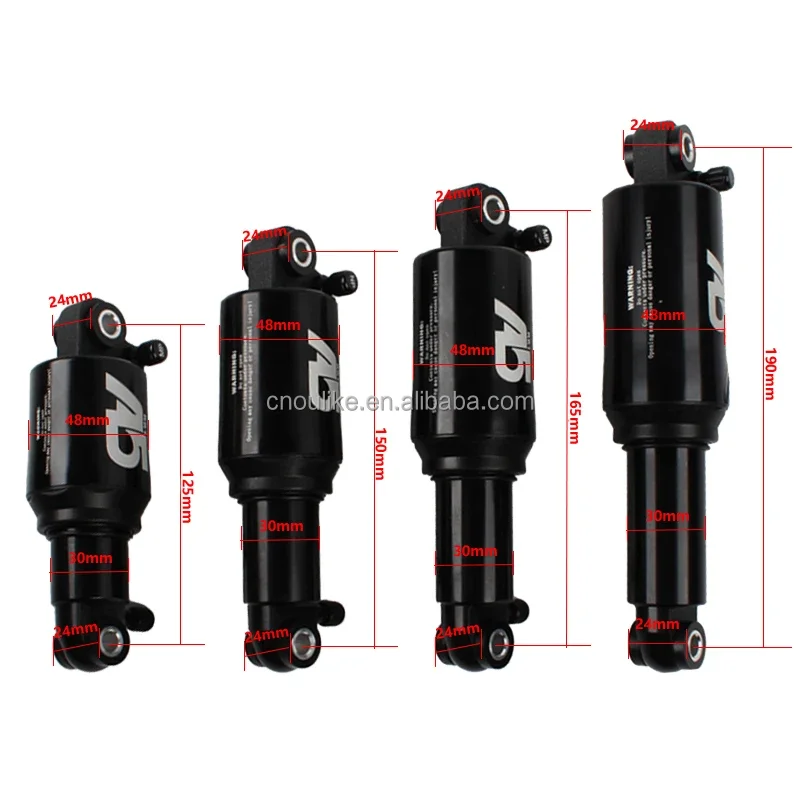 KS EXA FORM A5 RE 165mm Air Rear Shock for Electric Scooter VSETT 10+ ZERO 10X MTB Mountain Bicycle Suspension Ride Absorber