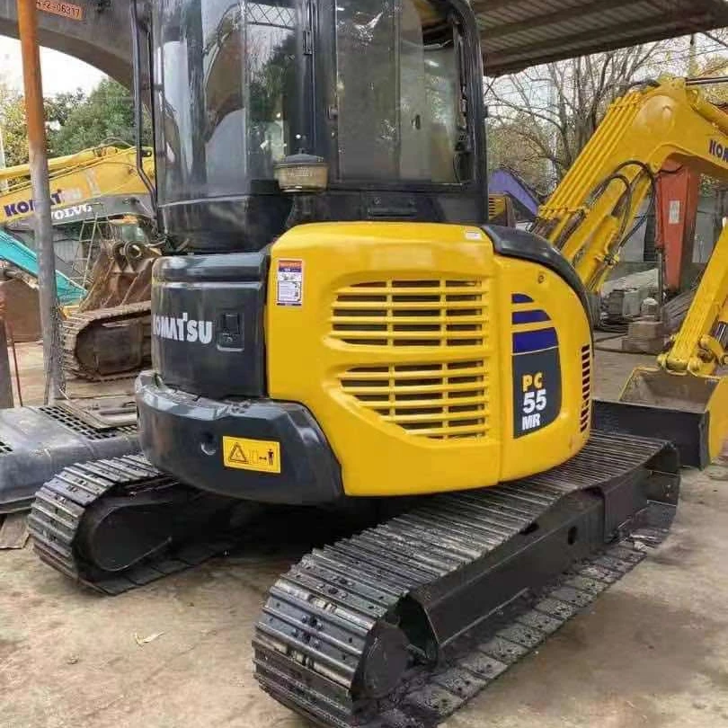 used digger machine komatsu pc55 mini pc220-6 crawler pc200-6 excavator