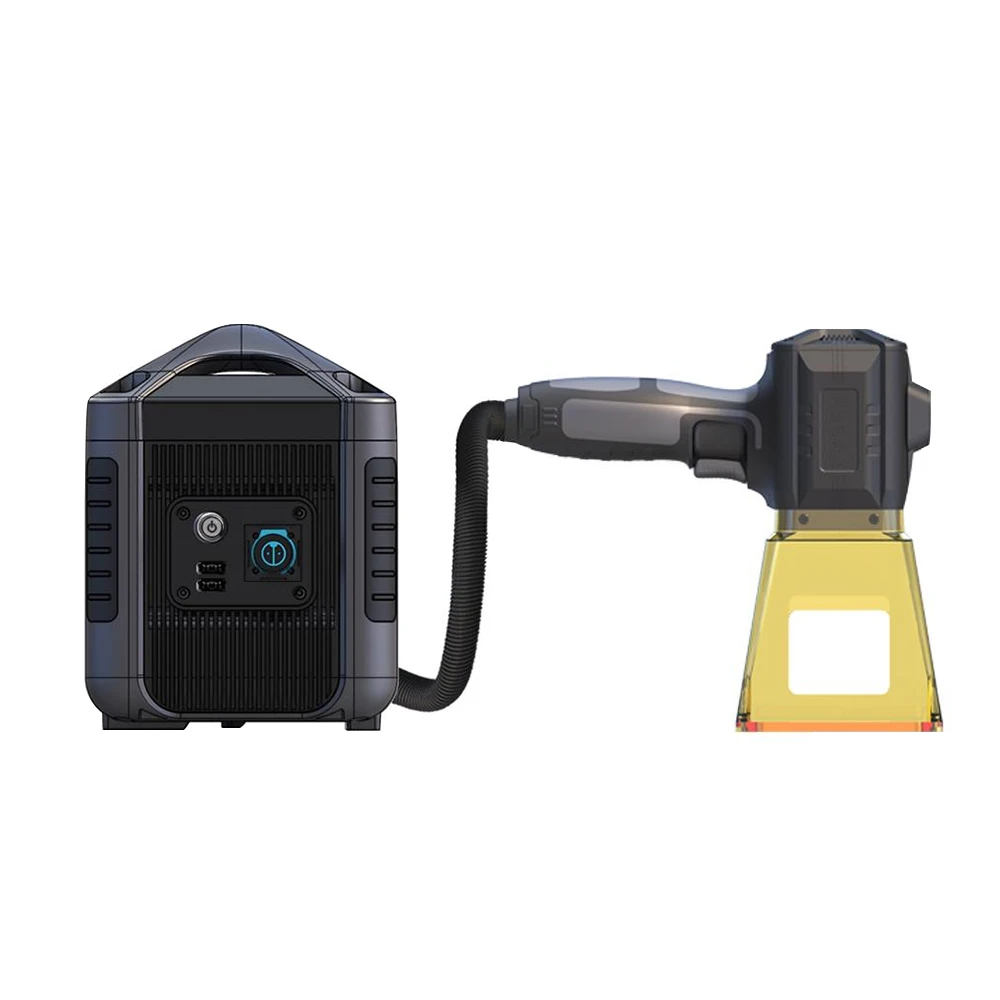 Handheld Portable Mini Fiber Laser Marking Machine for Metal Laser Etcher Printer 20w 30w Air Cooling RAYCUS Laser Source 1064nm