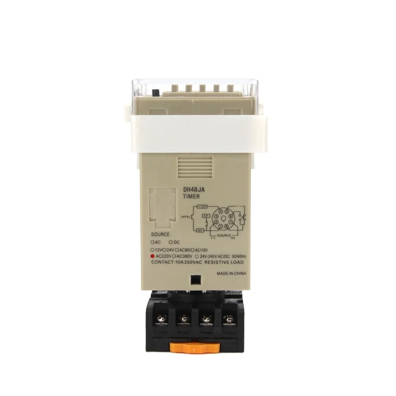 Контактный вход светоэлектрический переключатель Dc12v-48v Ac12v-380v50hz дисплей маленький светодиодный цифровой счетчик