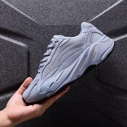 High quality Real popcorn Casual Running shoes marathon yeezy foam runner shoes for yeezy 700 v2 v3
