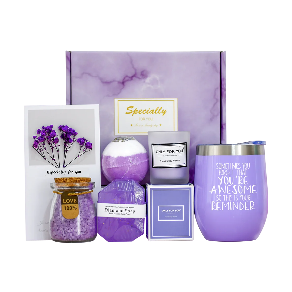 get well soon gifts for women luxury Valentines body care spa kit Mothers Day spa bath Popular souvenir gift items logo sets