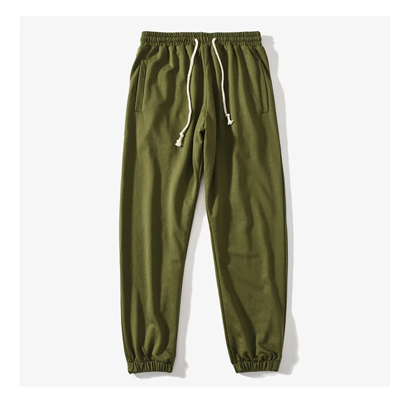 OEM clothing manufacturing wholesale soft elastic waist men track pants