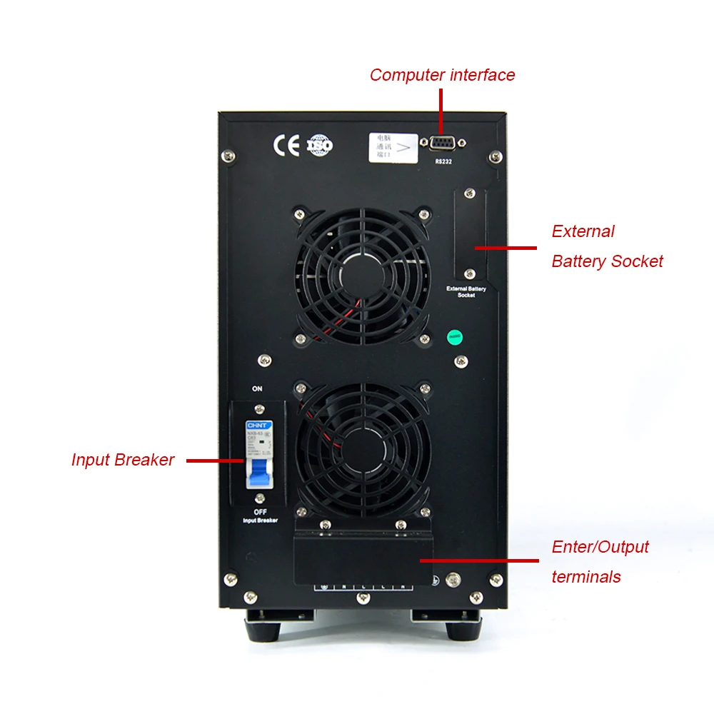 Line-interactive UPS 10kVA 8000w MEDICAL/Office/Workshop Backup Universal Socket custom backup UPS 10000va