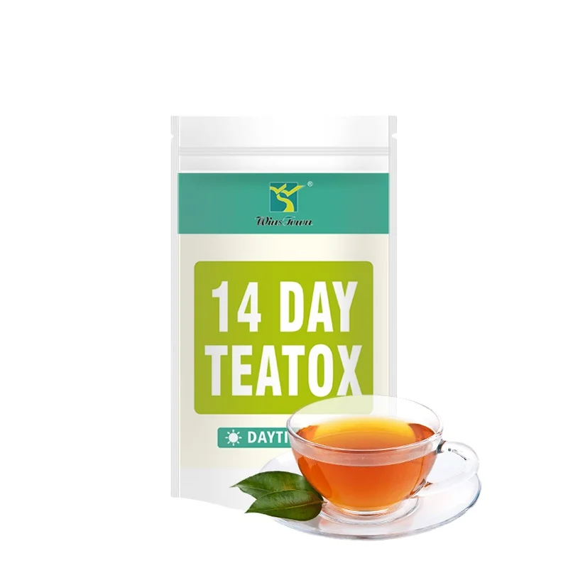 
2021 Новое поступление, частная торговая марка, зеленый чай для похудения и красоты, 14 дней, чай для похудения с плоской животностью 