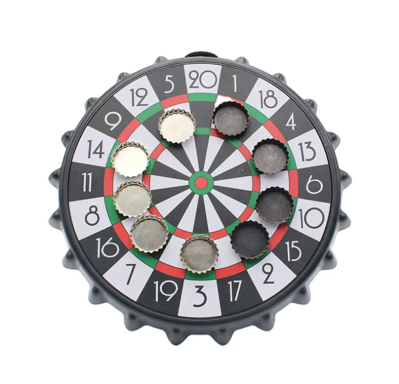 Custom mini dartboard magnetic dart back board Safety Dart Beer Magnetic Dart Board Games
