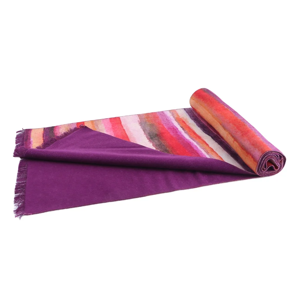 Porostar Supplier Custom Wholesale High Quality Autumn Winter Warm Designer Silk Scarf Silk Shawls Oversize