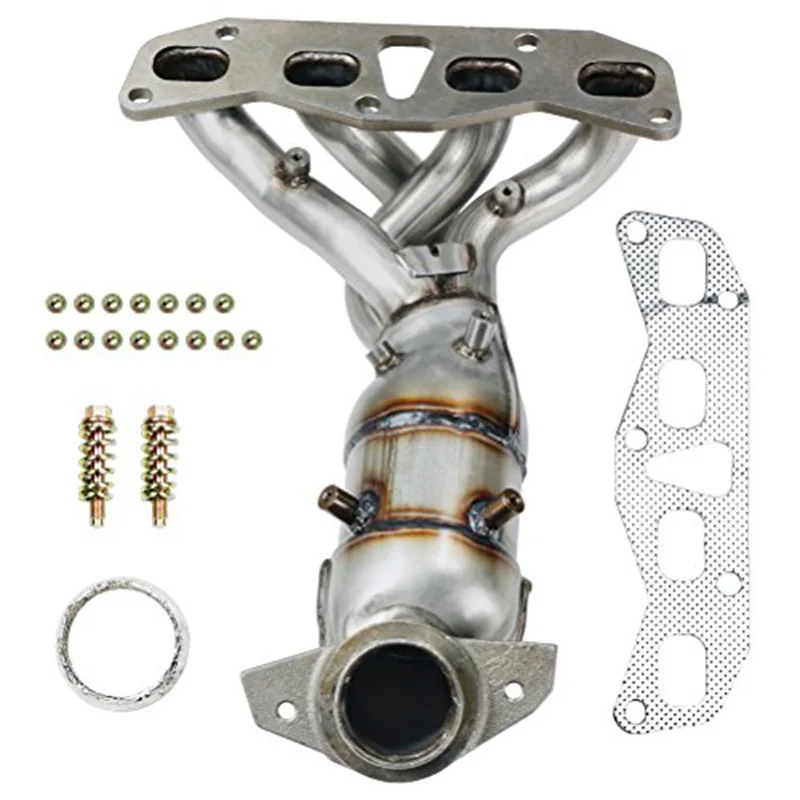 Выпускной коллектор с каталитическим нейтрализатором 2.5L для 02-06 Nissan Sentra Altima