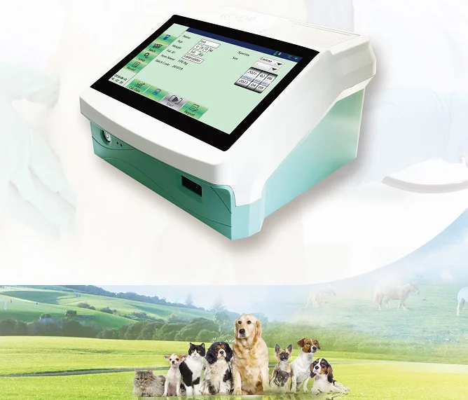 MPG02 Best seller big touch screen immunofluorescence analyzer progesteron dog test machine on sale