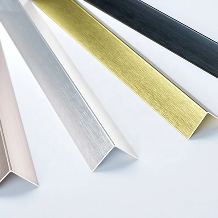 Отделка деревянного пола, Высококачественная Водонепроницаемая алюминиевая отделка, L-образные аксессуары для плитки, отделка кромки