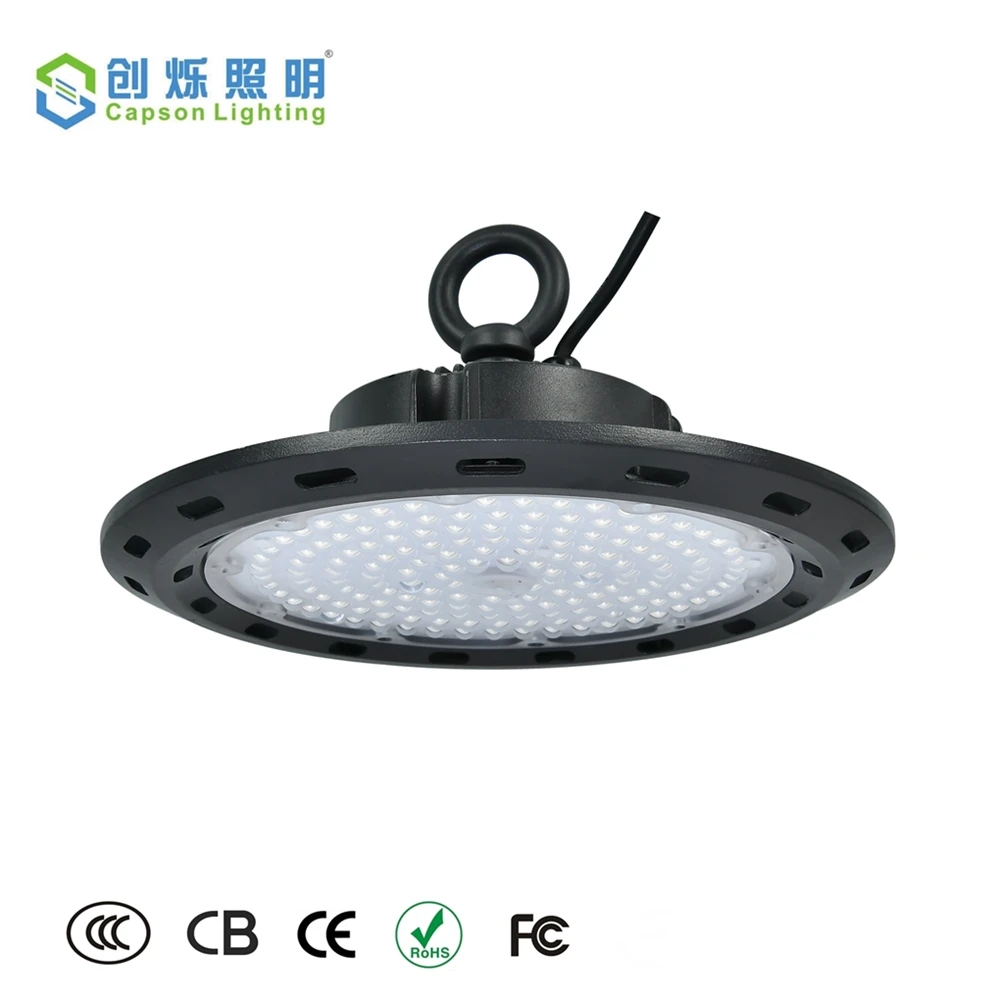 Factory Warehouse using Lamp  IP65 LED Industrial Lighting 110LM 2years Warranty UFO High Bay Light