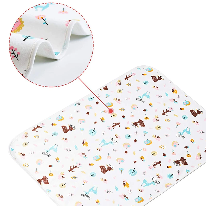 2021 Hot Design Waterproof Diaper Newborn Pad Infant Mats Baby Changing Mat Baby Changing Pad