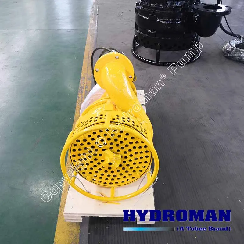 Hydroman Submersible Explosion-proof Sand Dredging Pump to Handling Minerals and Bentonite