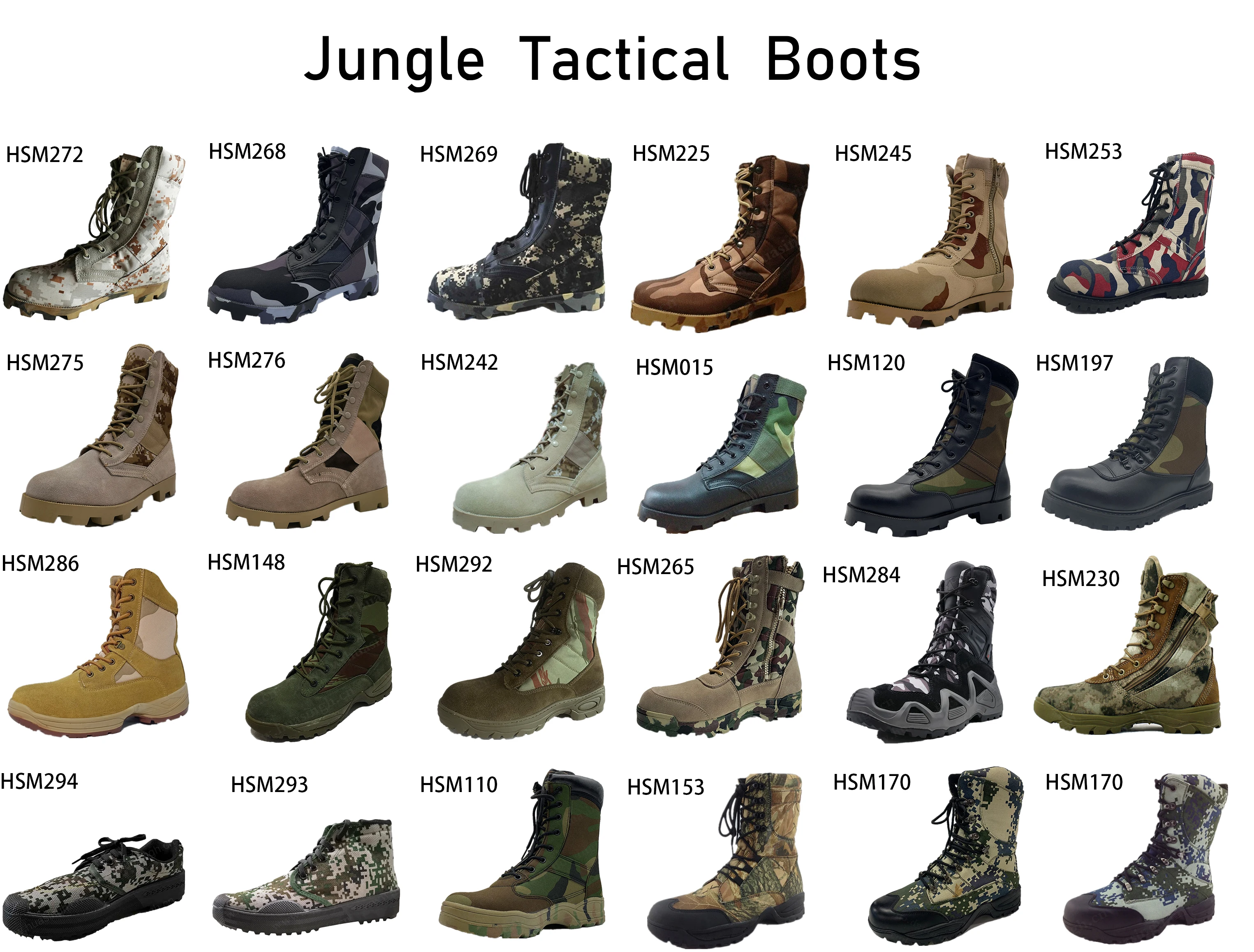 YWQ,full camouflage fabric upper black tactical boots abrasion resistant jungle boots popular in Ghana market HSM269