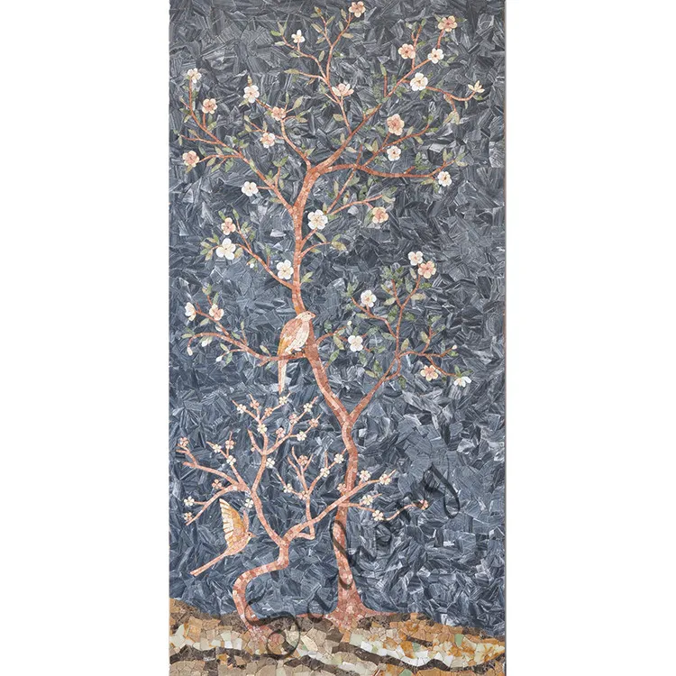 Mosaic  Stone Mural Design  Pattern Stone Mosaic Mural for wall /floor/ceiling