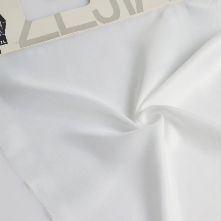 OEM soft smooth digital printing recycled satin silk like 50D polyester fabric for scarf