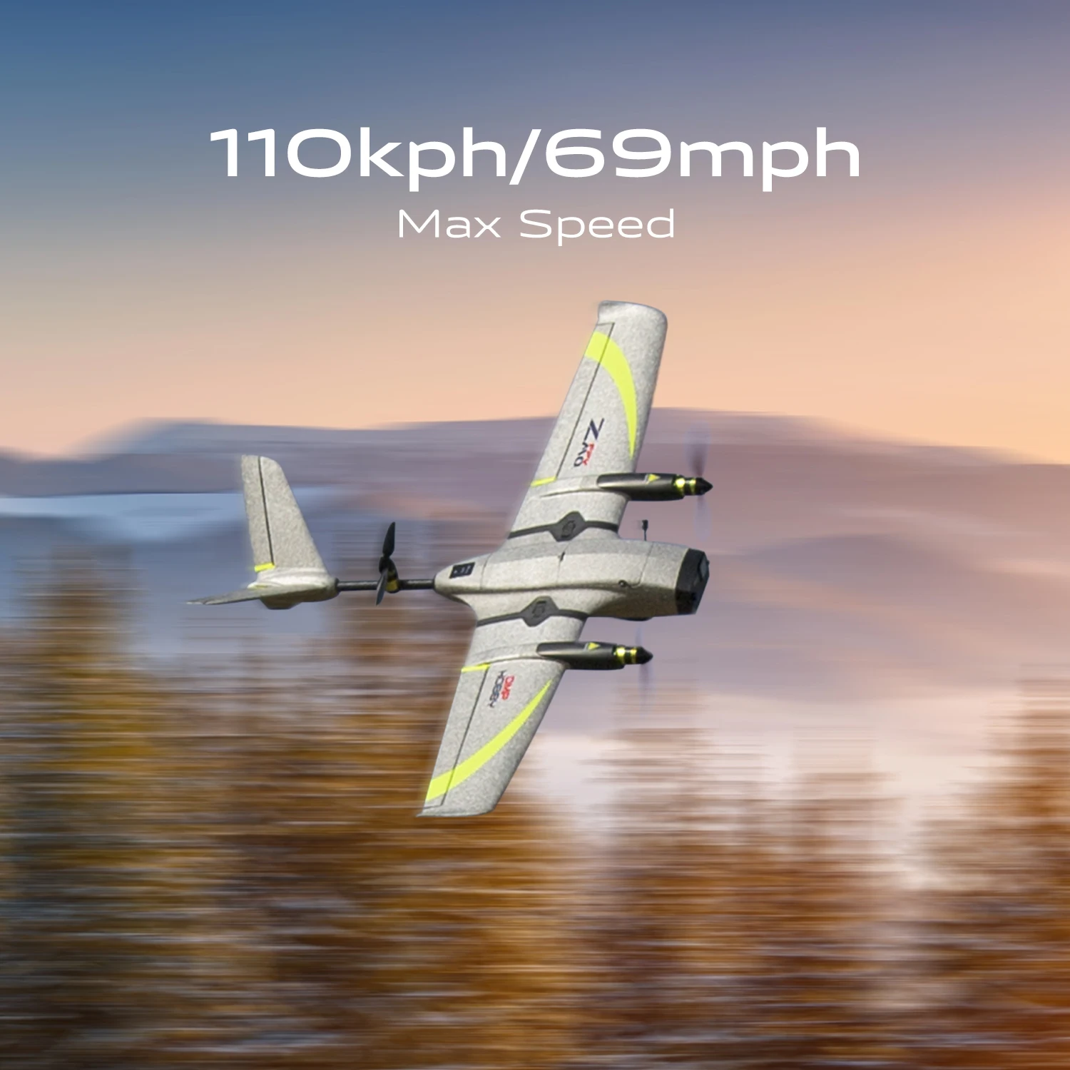 Lightweight drone with HD camera and GPS stabilizer