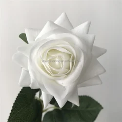 YC 2902  centerpiece flower real touch artificial roses latex decorative flowers for decoration wedding artificial