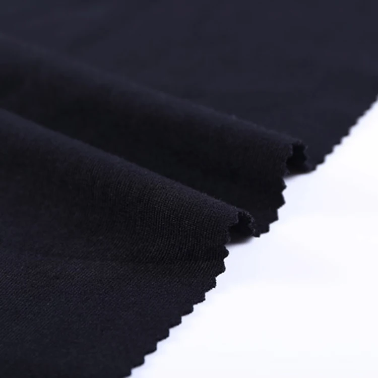 
China supplier polyester viscose stretch knitted fabric 30S 380gsm TR punto roma knitting fabric for suit & dress 