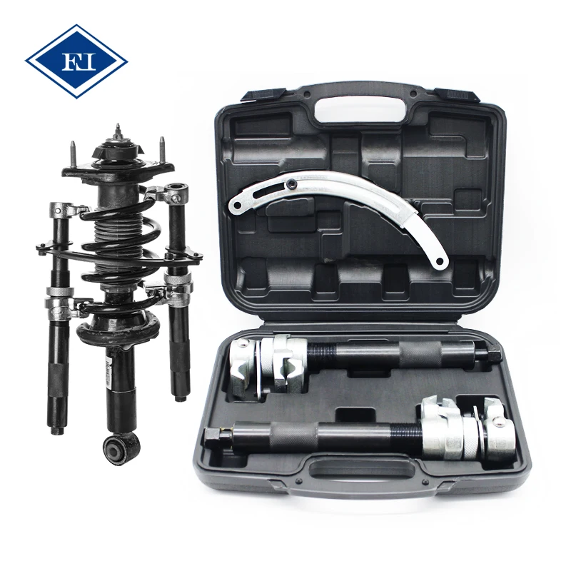 Claw damping strut spring compressor Easy Operated Manually Heavy Duty Coil  Spring Compressor Hydraulic Removal Tool Set