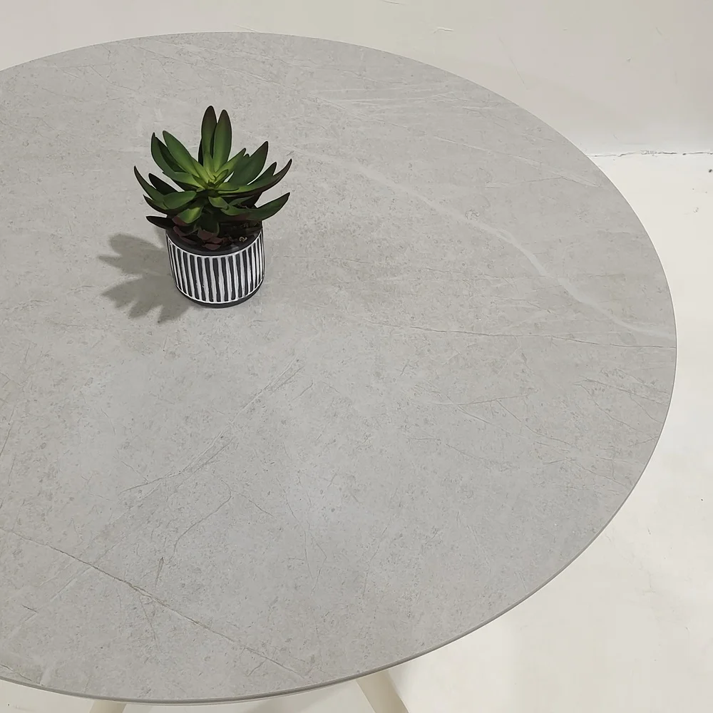 Factory Hot Sale 5 pieces Aluminum Frame Patio Dining Set For Resort