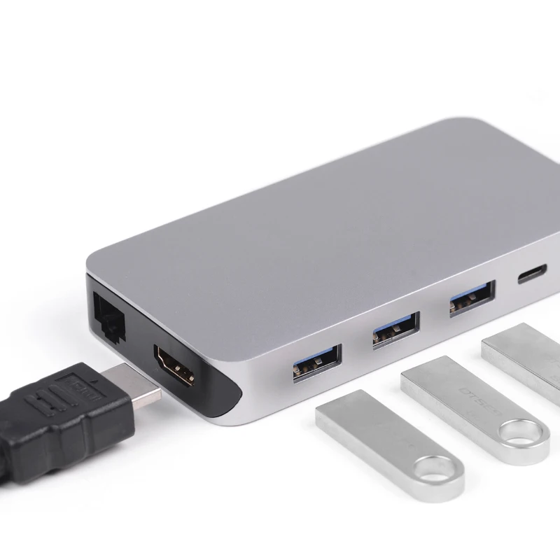 High Quality Control 9 In 1 Usb-c Hub Hub Usb-c 9 In 1 Usb C Hub 9-in-1
