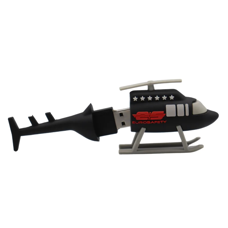 PVC Plane Design Customized Logo USB 2.0 3.0 USB Flash Drives 16gb pen thumb drive train shape usb flash drive