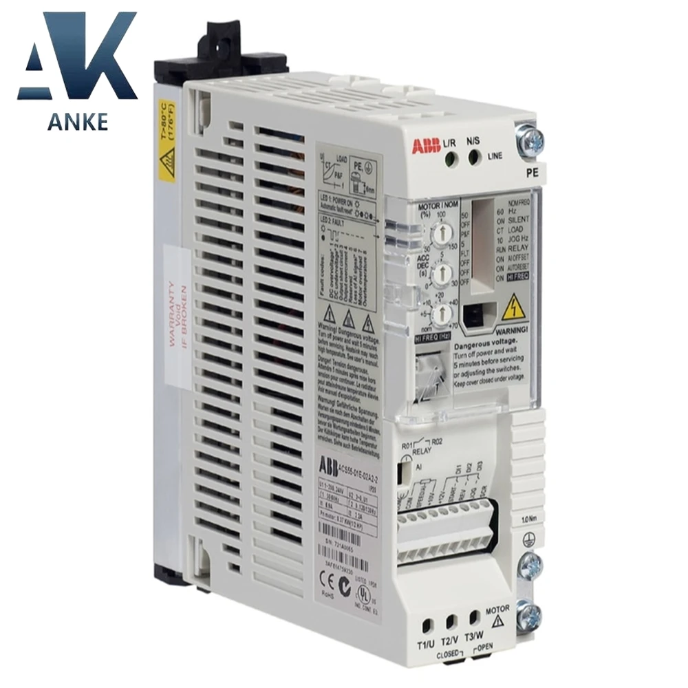 ACS55-01E-01A4-2 Frequency Converter ACS55 Series 230 V AC 1.4 A Variable Frequency Drivers
