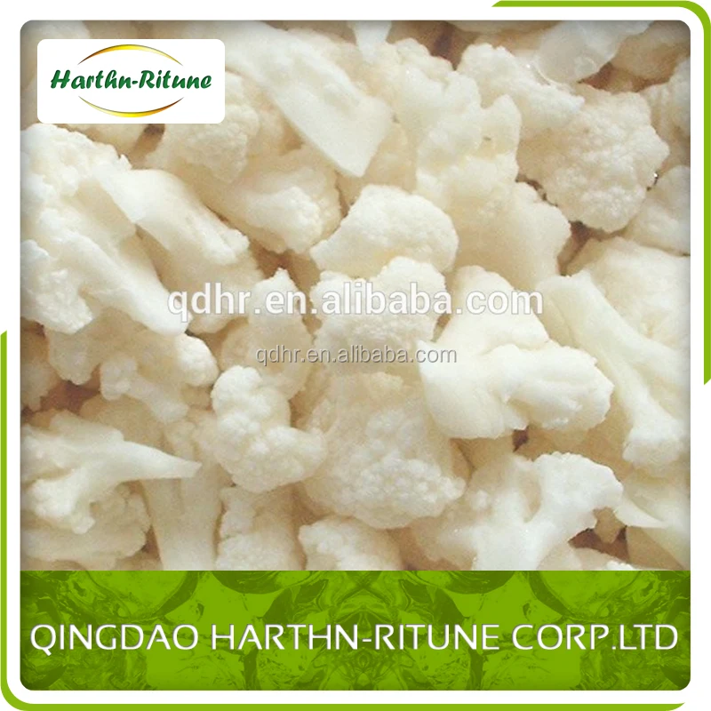 Технология IQF замороженные цветная капуста