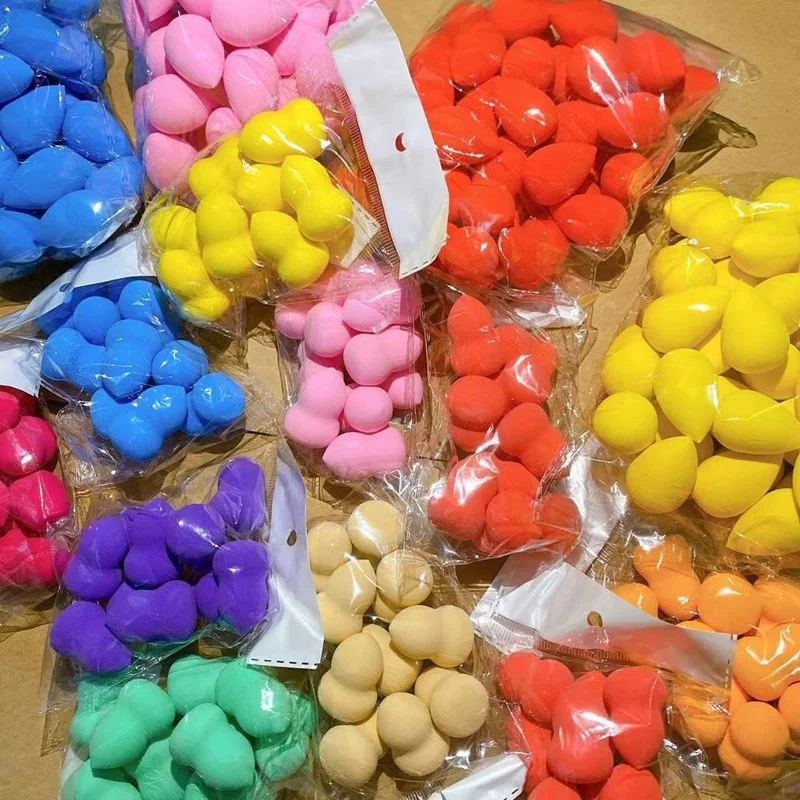 Multi-color Liquid Creams Powders Puff Makeup Beauty Foundation Blender Sponge FlawlessMakeup Sponges