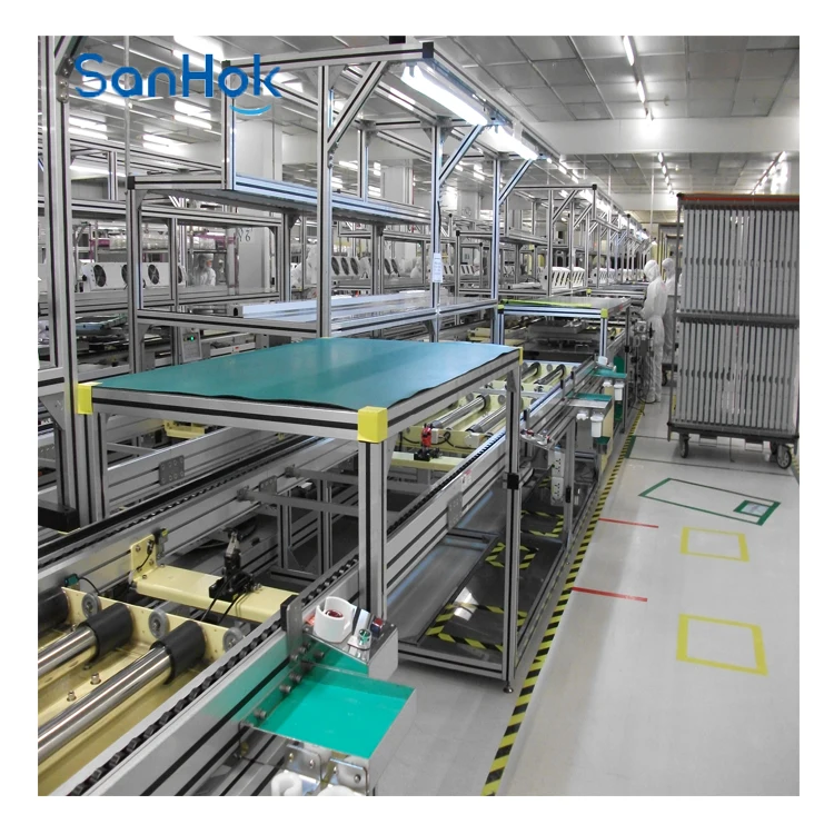 Factory Customized LCD TV Panel Assembly Line For Display Screen Production