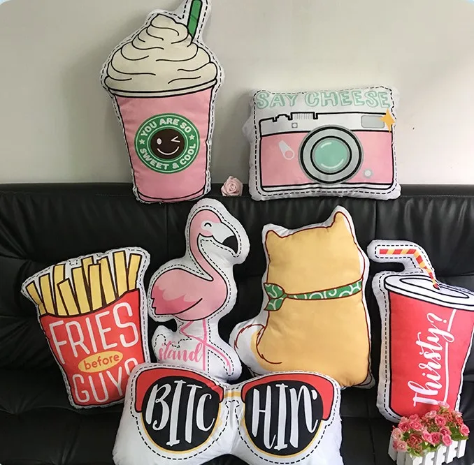 Custom Anime Pillow Custom Shaped Pillow Factory Price kawaii Pet Design cushion pillow Pet dakimakura Soft Doll